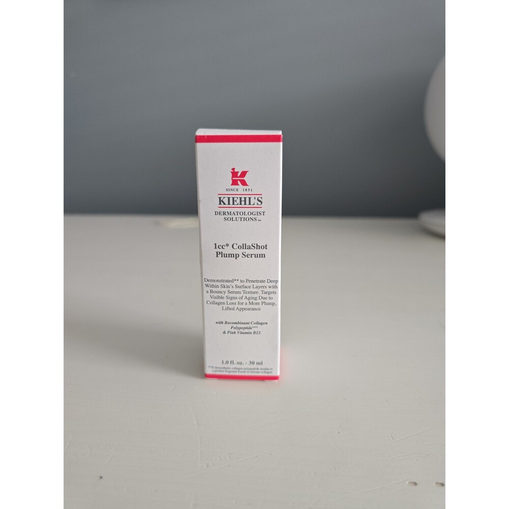 Kiehl's CollaShot Plump Serum Full Size  NIB